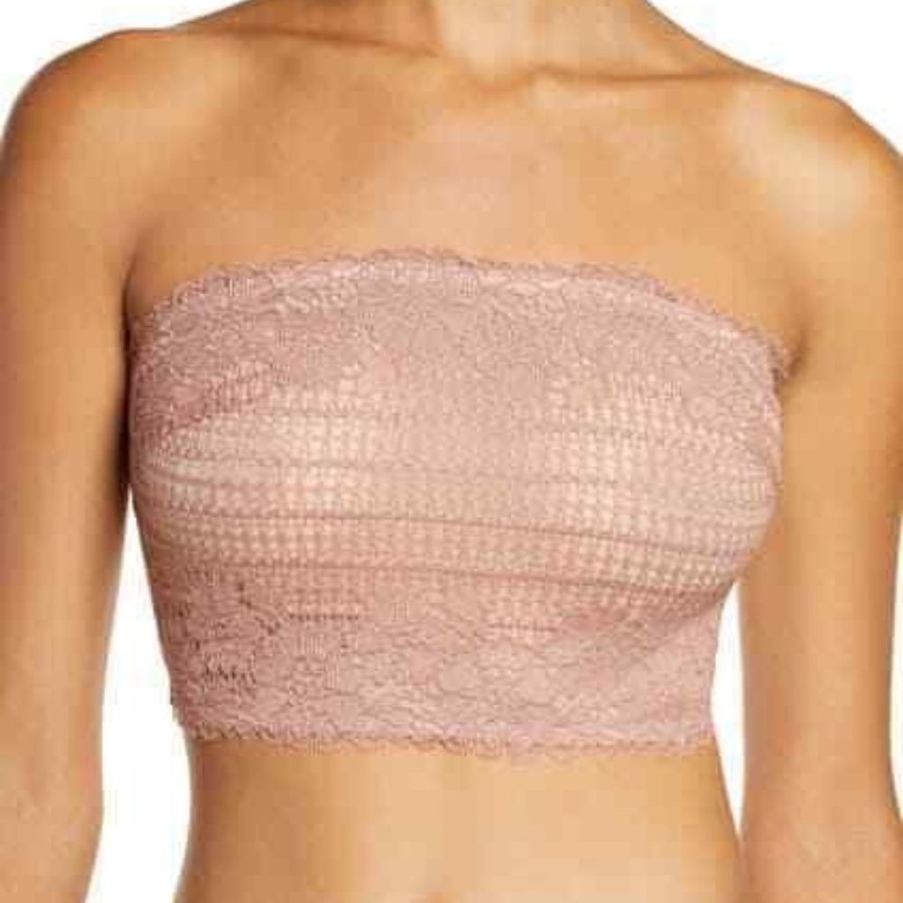 COPY - Free People Camila Rose Bandeau Lace Bralette S-M